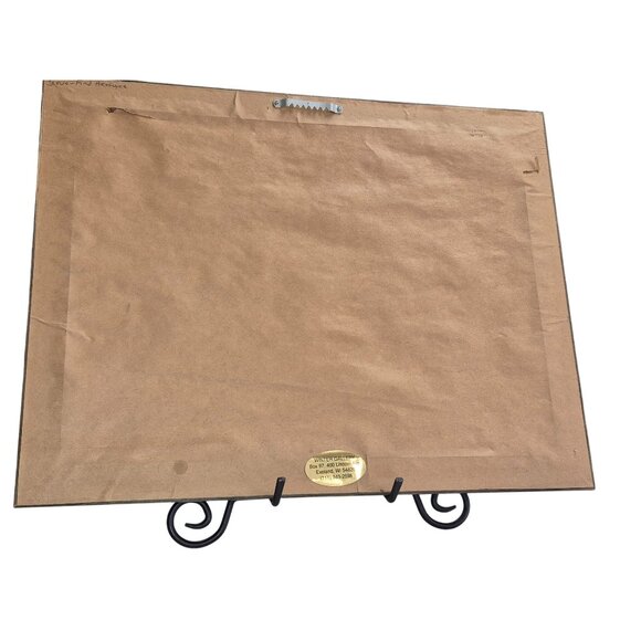 Framed Deer Buck Cabin Decor Wildlife Print - Picture 5 of 6